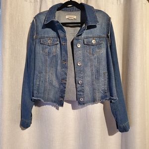 Cropped Denim Jacket